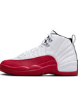 JORDAN 12 RETRO 'CHERRY' - WHITE/BLACK/VARSITY RED