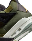 JORDAN 4 RETRO SE CRAFT 'MEDIUM OLIVE' - MEDIUM OLIVE/PALE VANILLA/CARGO KHAKI