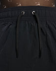 Air High-Waisted Woven Miniskirt - Black/White