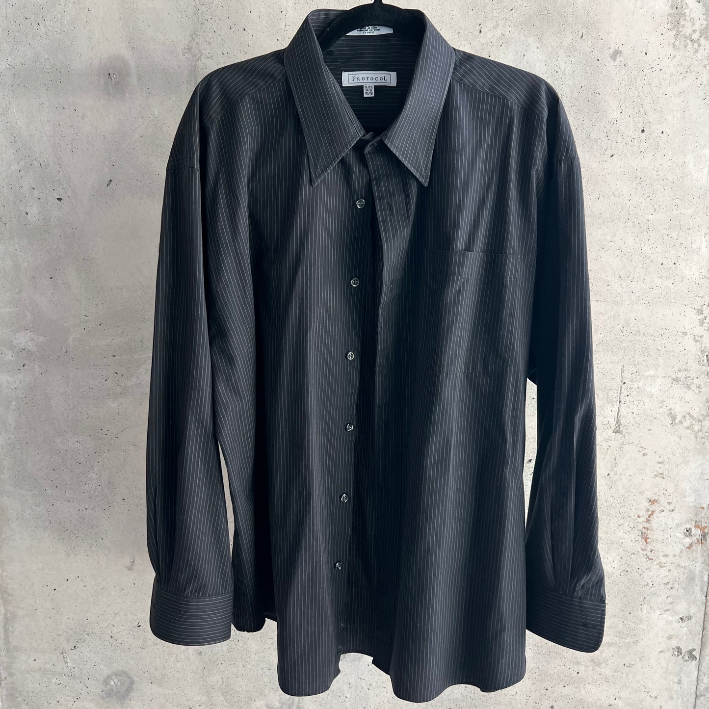 vintage pinstripe button up