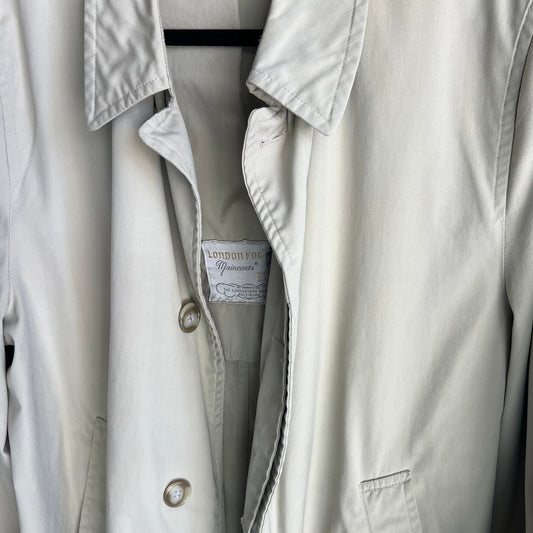 vintage london fog trench