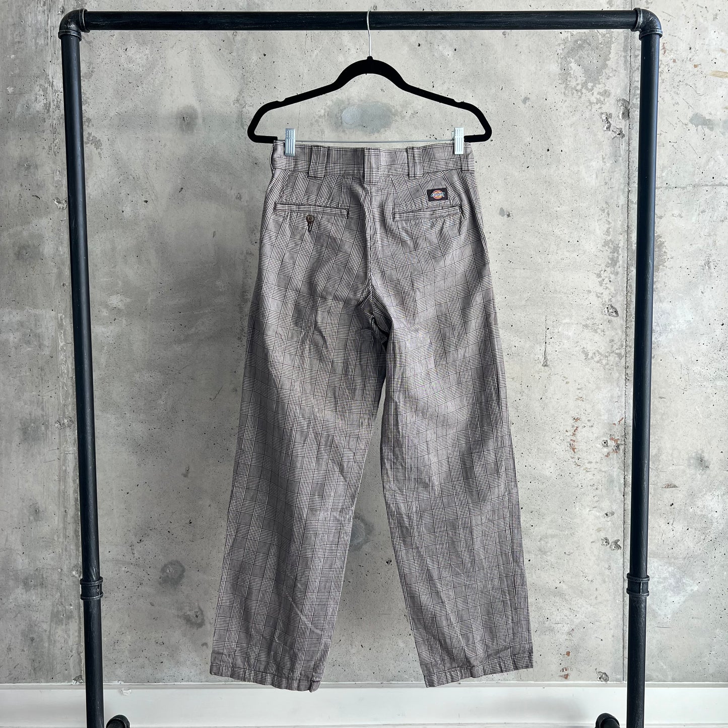 vintage dickies plaid trousers