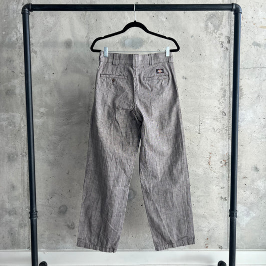 vintage dickies plaid trousers