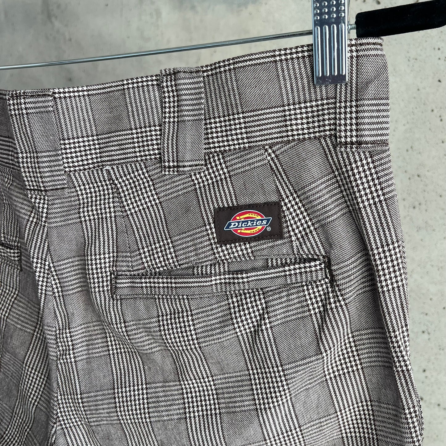 vintage dickies plaid trousers
