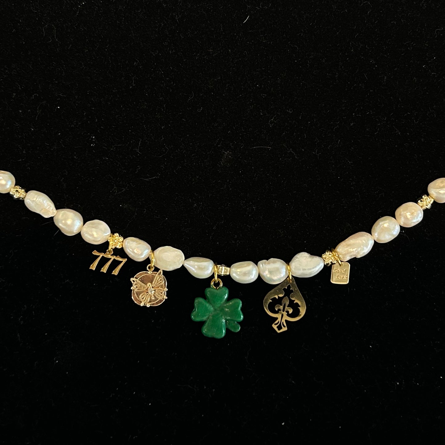 Guardian Angel Pearl Necklace