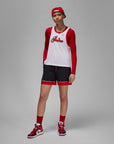 Jersey Tank Top - White/Gym Red