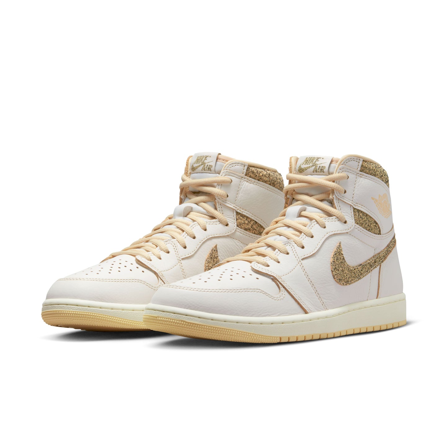 Jordan 1 Retro High OG Craft - 'Vibrations of Naija' - Sail/Pale Vanilla/Black