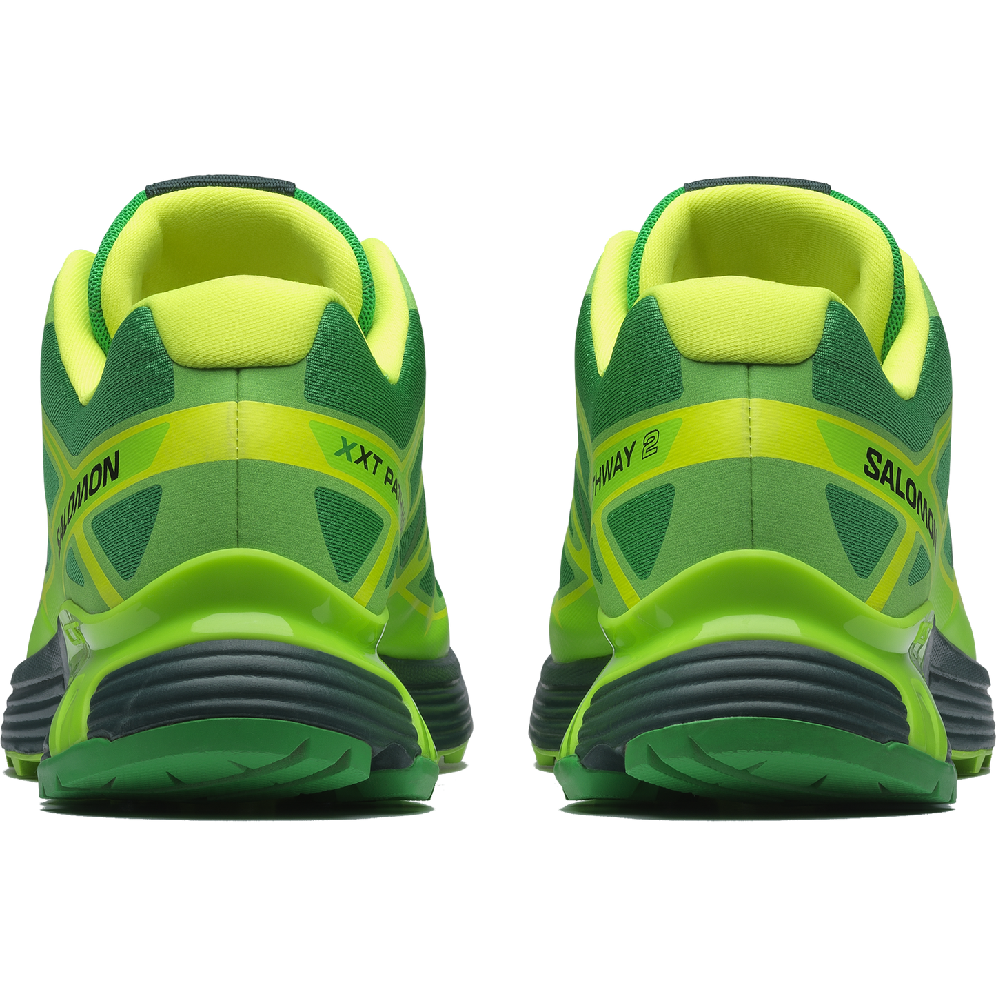 Feid x Salomon XT-Pathway 2 'FXXOMOR' - Bright Green/Green Gecko/Safety Yellow