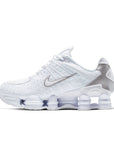 NIKE SHOX TL WHITE/WHITE-METALLIC SILVER-MAX ORANGE