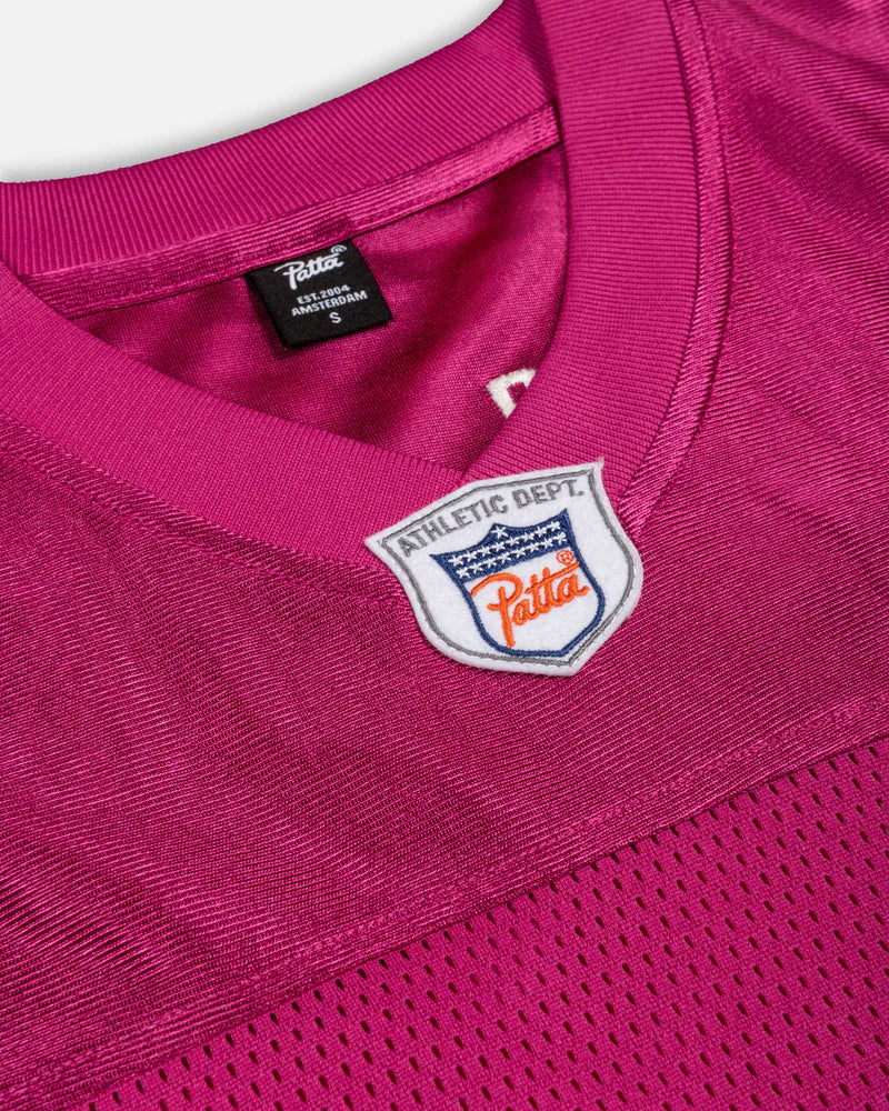 All Star Football Jersey - Fuchsia Red