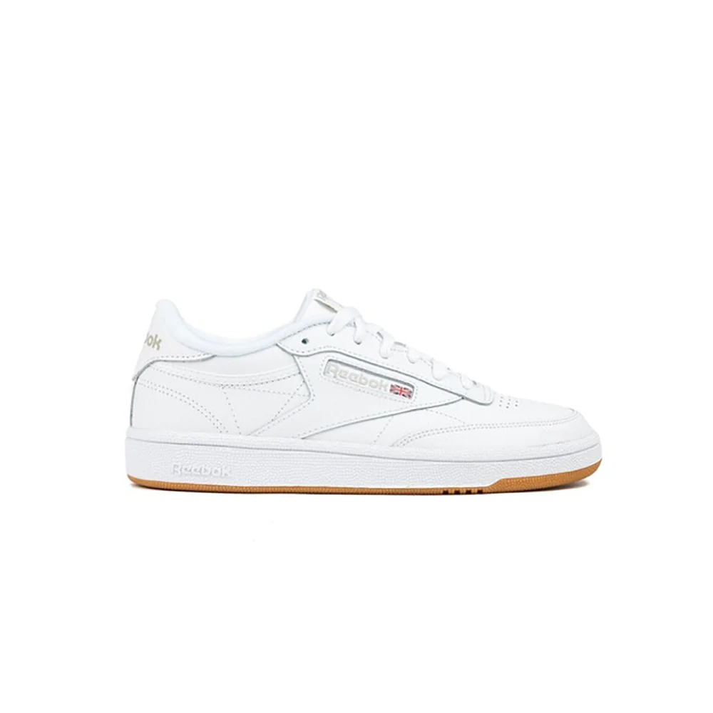 Club C 85 - WHITE/LIGHT GREY/GUM