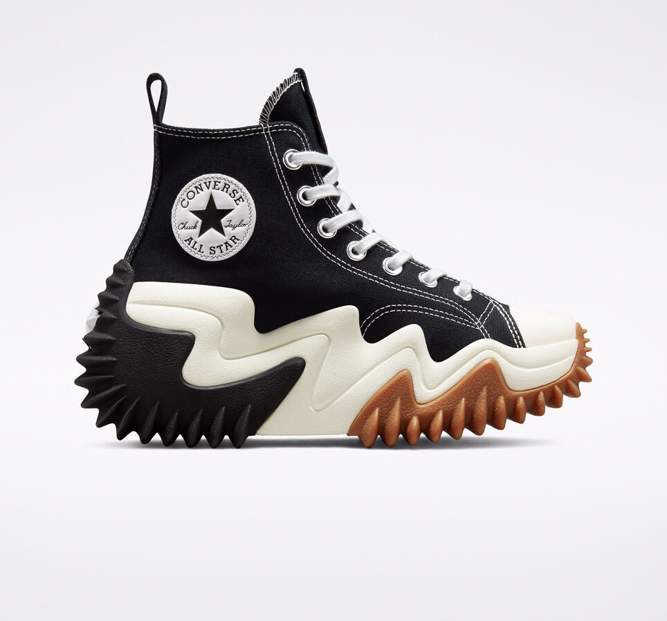 Run Star Motion High Top Black/White/Gum Honey