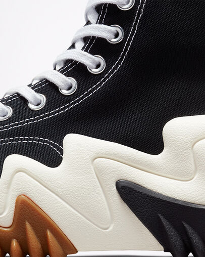 Run Star Motion High Top Black/White/Gum Honey