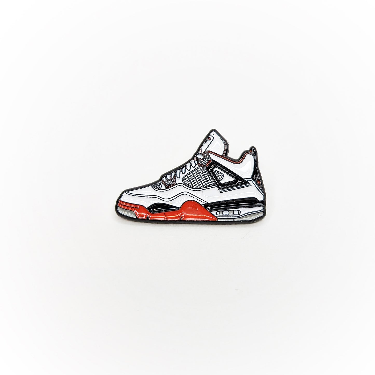 Jordan 4 Pin - 'Fire Red'