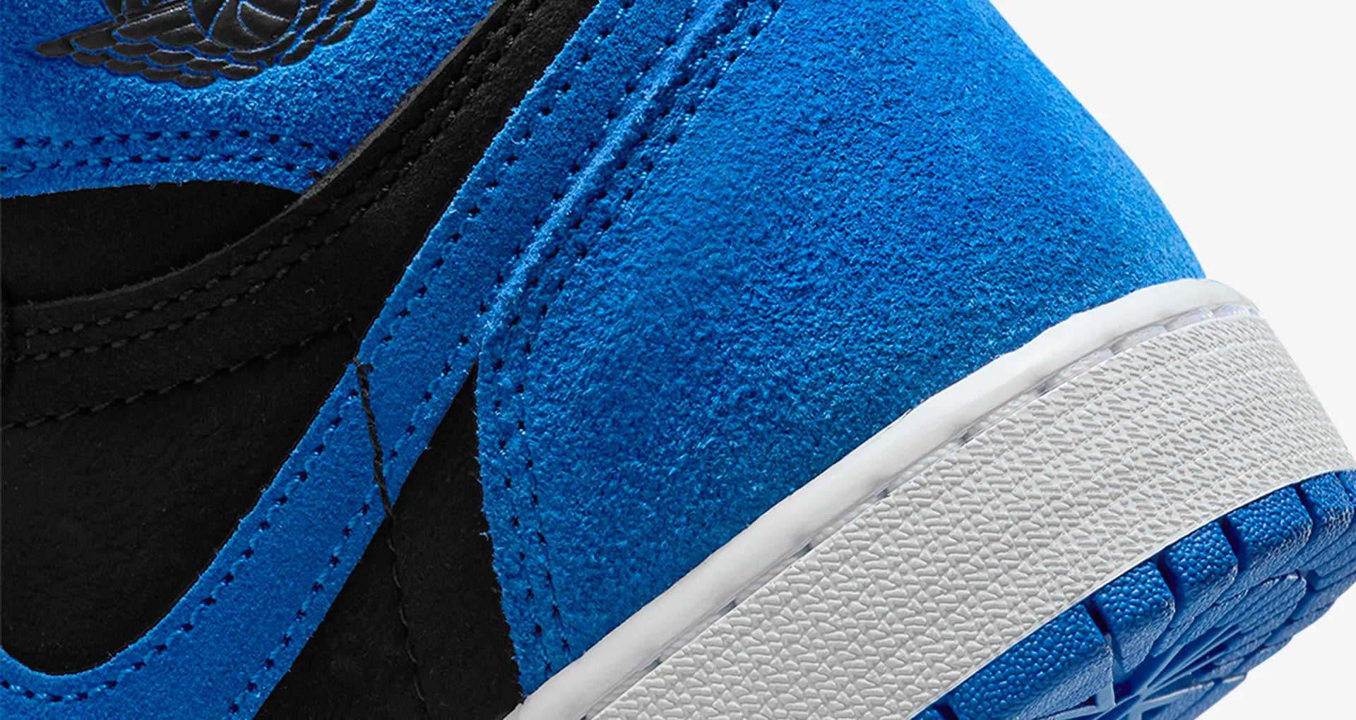 JORDAN 1 HIGH OG &#39;ROYAL REIMAGINED&#39; (GS) - BLACK/ROYAL BLUE/WHITE/ROYAL BLUE