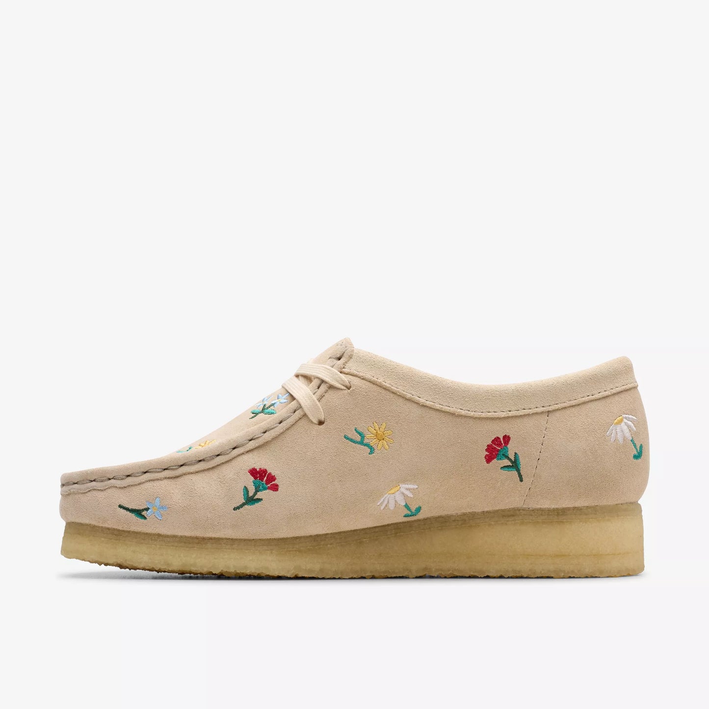 WALLABEE - TAUPE EMBROIDERY