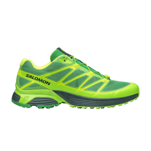Feid x Salomon XT-Pathway 2 'FXXOMOR' - Bright Green/Green Gecko/Safety Yellow