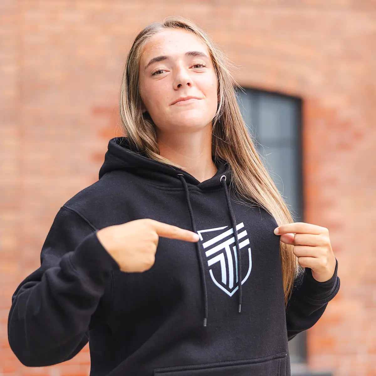 Run It Our Way Unisex Hoodie - Black