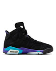 JORDAN 6 RETRO 'AQUA' (GS)- BLACK/BRIGHT CONCORD/AQUATONE