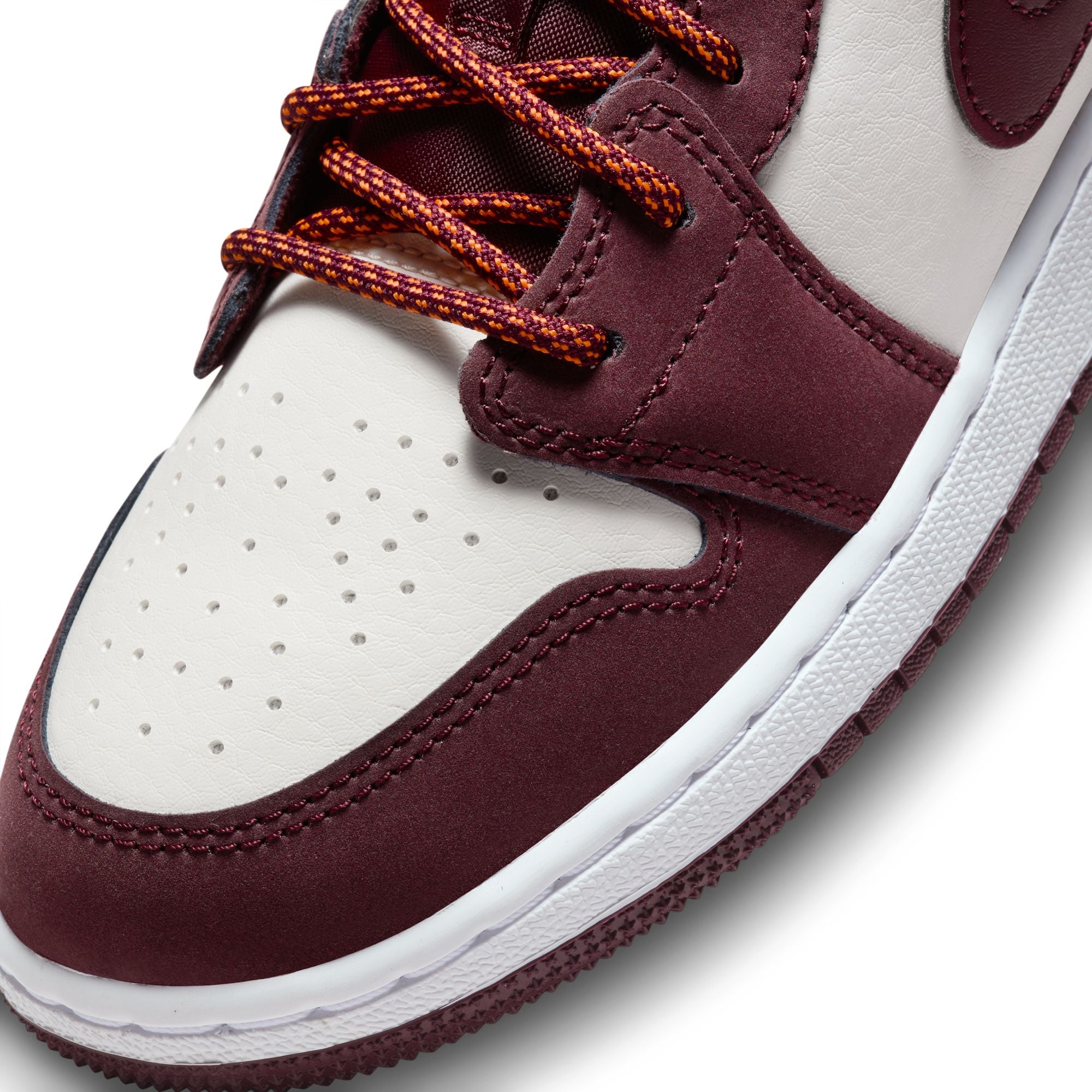 JORDAN 1 LOW - PHANTOM/NIGHT MAROON/TOTAL ORANGE/WHITE