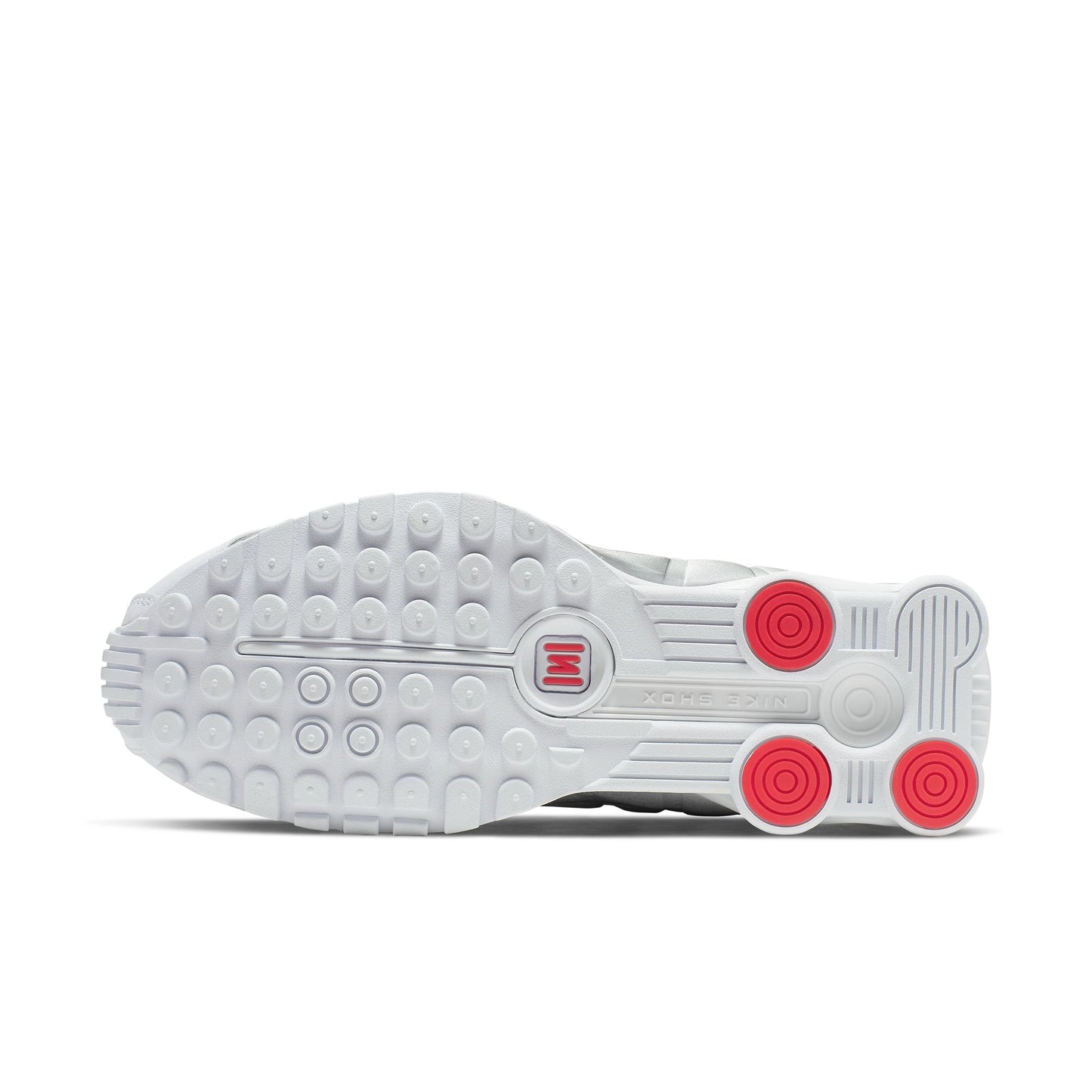 SHOX R4 - WHITE/WHITE/METALLIC SILVER/MAX ORANGE