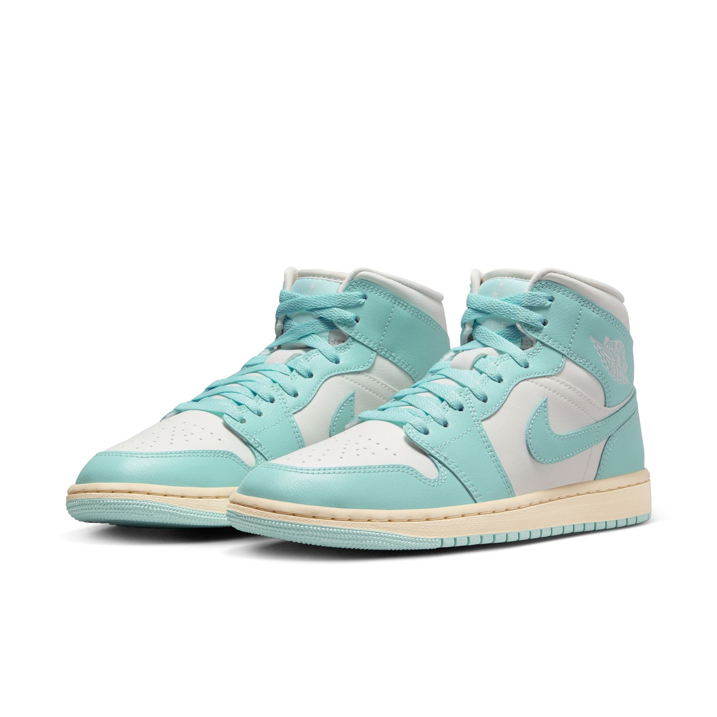 JORDAN 1 MID 'LIGHT DEW' - SAIL/LIGHT DEW/MUSLIN