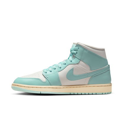 JORDAN 1 MID 'LIGHT DEW' - SAIL/LIGHT DEW/MUSLIN