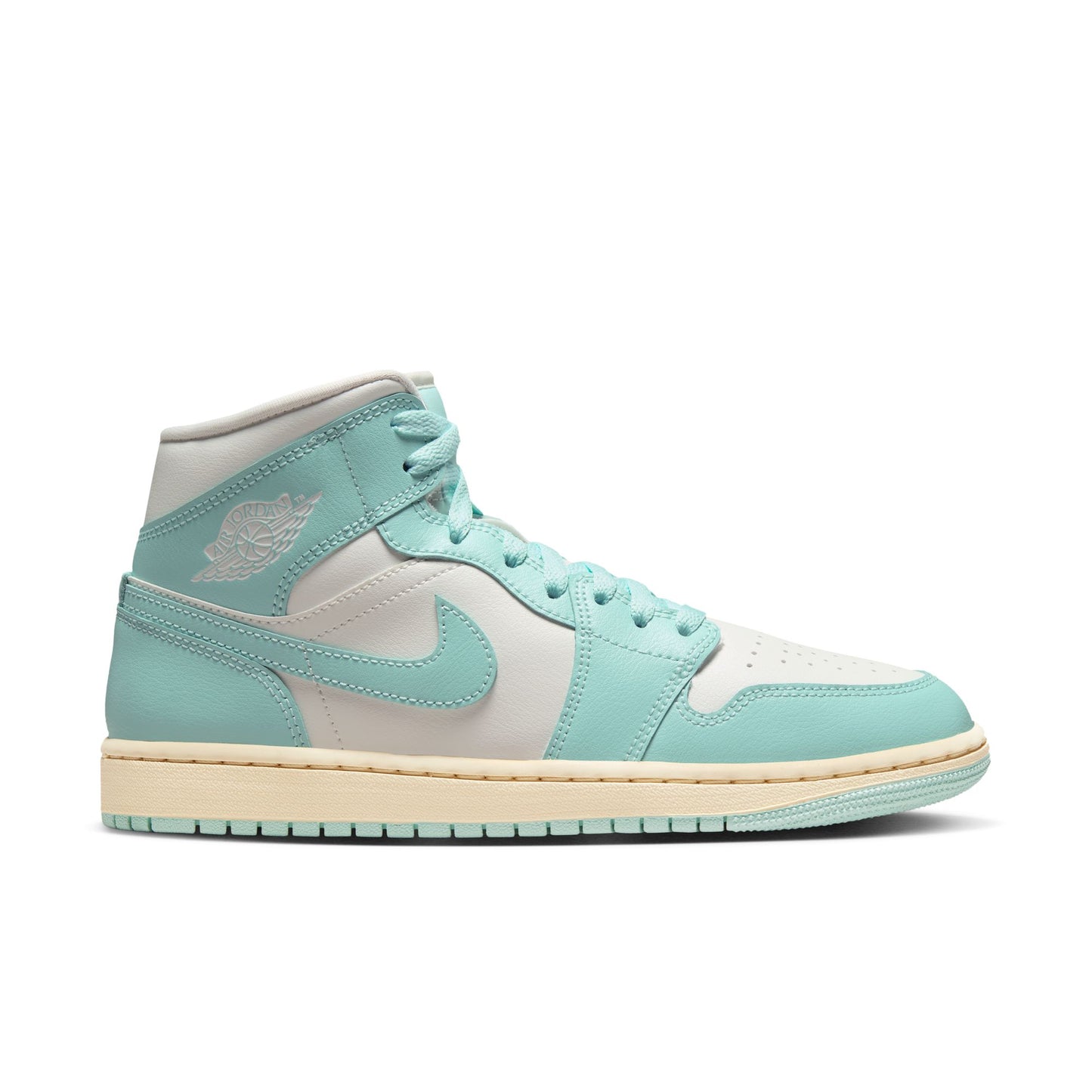 JORDAN 1 MID 'LIGHT DEW' - SAIL/LIGHT DEW/MUSLIN