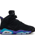 JORDAN 6 RETRO 'AQUA' - BLACK/BRIGHT CONCORD/AQUATONE