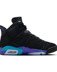 JORDAN 6 RETRO 'AQUA' - BLACK/BRIGHT CONCORD/AQUATONE