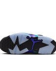 JORDAN 6 RETRO 'AQUA' - BLACK/BRIGHT CONCORD/AQUATONE