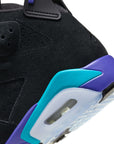 JORDAN 6 RETRO 'AQUA' - BLACK/BRIGHT CONCORD/AQUATONE