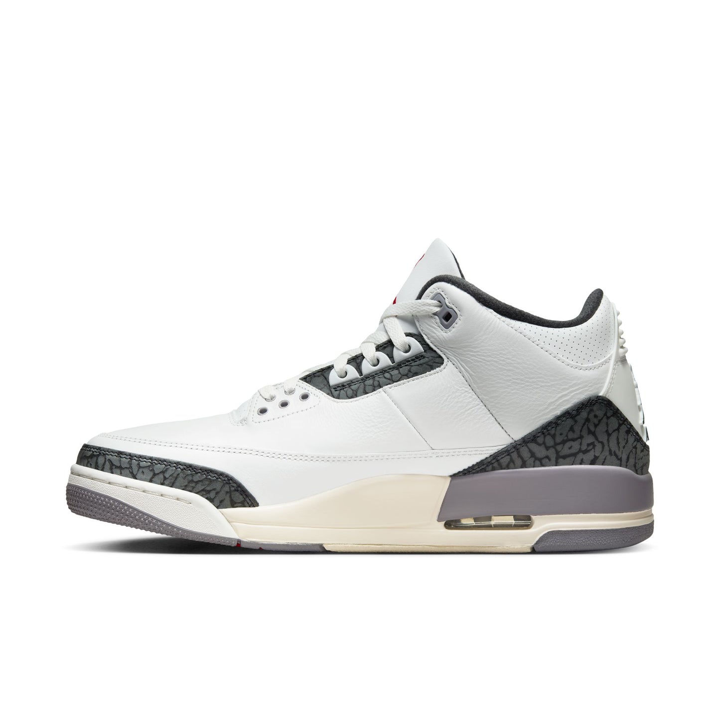 JORDAN 3 RETRO 'CEMENT GREY' - SUMMIT WHITE/FIRE RED/CEMENT GREY/BLACK