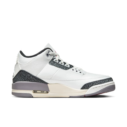 JORDAN 3 RETRO 'CEMENT GREY' - SUMMIT WHITE/FIRE RED/CEMENT GREY/BLACK