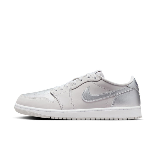 JORDAN 1 LOW OG 'SILVER' - NEUTRAL GREY/METALLIC SILVER/WHITE