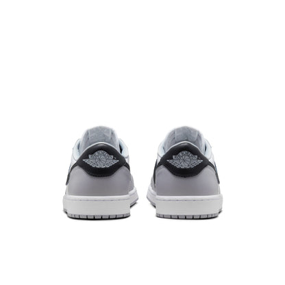 JORDAN 1 LOW OG 'WOLF GREY' - WHITE/BLACK/WOLF GREY