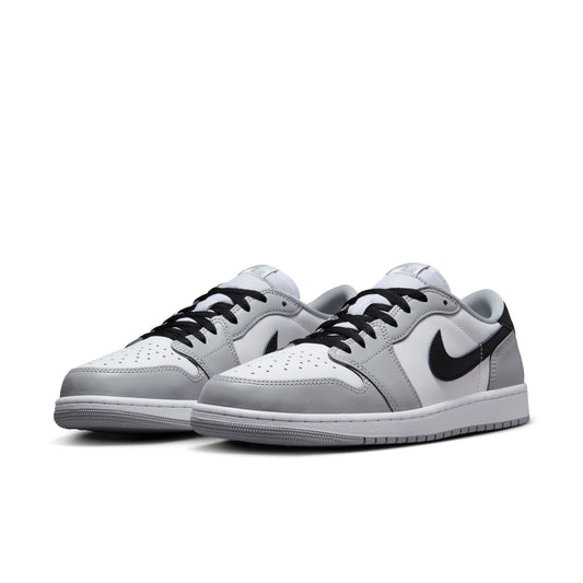 JORDAN 1 LOW OG 'WOLF GREY' - WHITE/BLACK/WOLF GREY