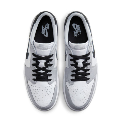 JORDAN 1 LOW OG 'WOLF GREY' - WHITE/BLACK/WOLF GREY