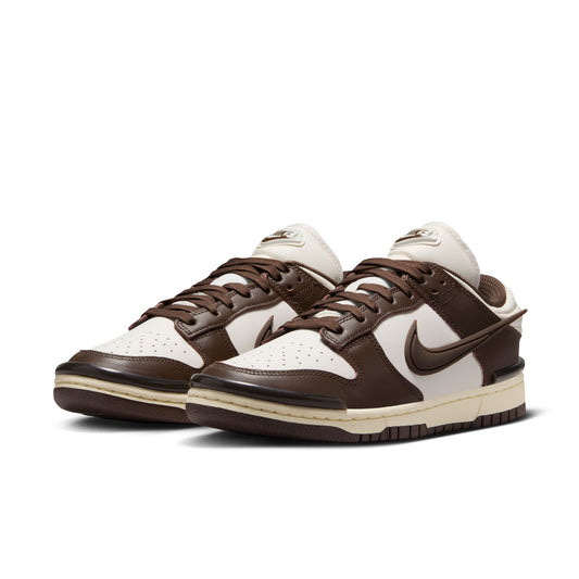 DUNK LOW TWIST - PHANTOM/BAROQUE BROWN/COCONUT MILK