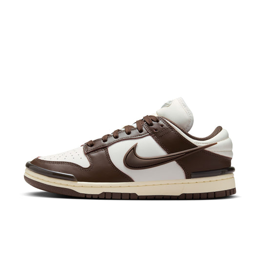 DUNK LOW TWIST - PHANTOM/BAROQUE BROWN/COCONUT MILK