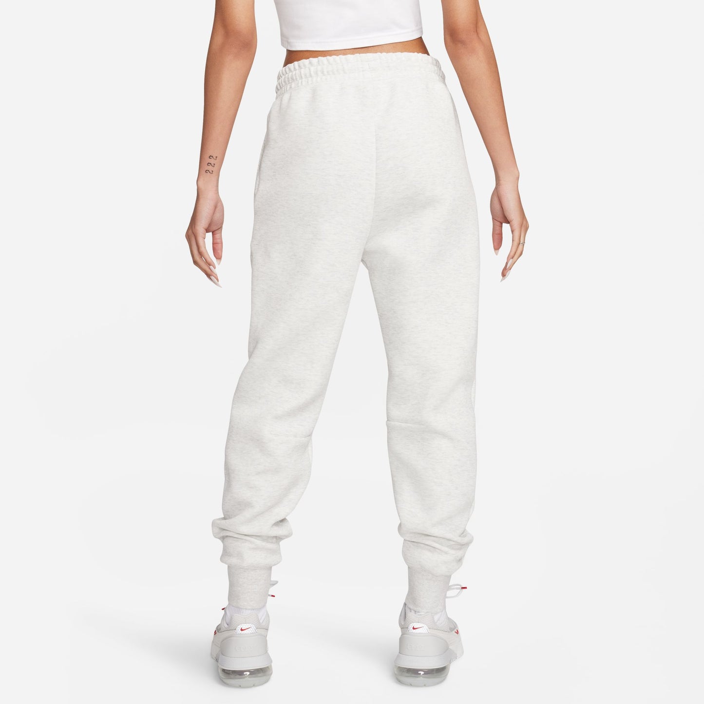 Tech Fleece Pants - LIGHT GREY/HTR/BLACK