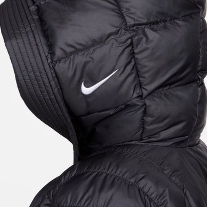 NSW SWOOSH PUFFER PRIMALOFT® JACKET - BLACK/WHITE