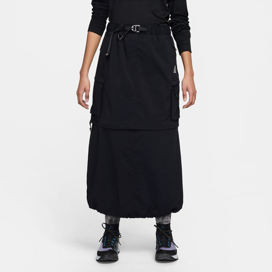 ACG ZIP OFF SMTH SUMIT SKIRT - BLACK/SUMMIT WHITE