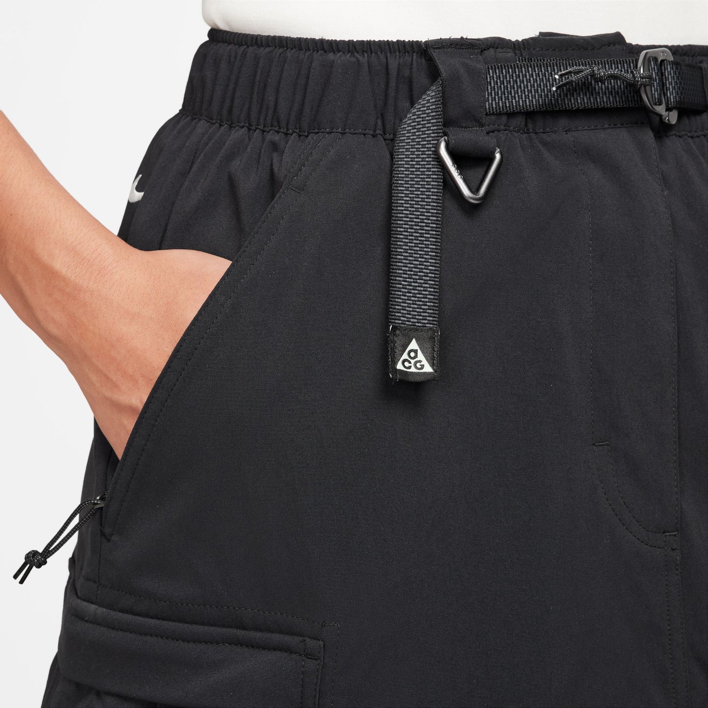 ACG ZIP OFF SMTH SUMIT SKIRT - BLACK/SUMMIT WHITE