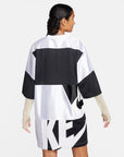 NSW JERSEY DRESS - WHITE/BLACK/WHITE