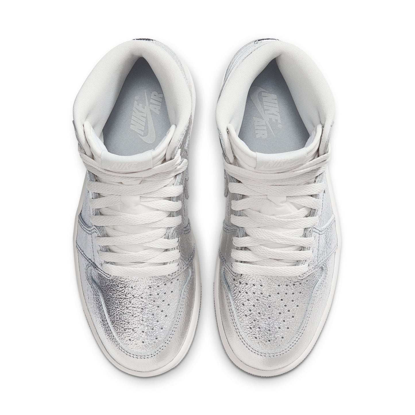 JORDAN 1 RETRO HI OG 'CHROME' - METALLIC SILVER/PHOTON DUST/SAIL