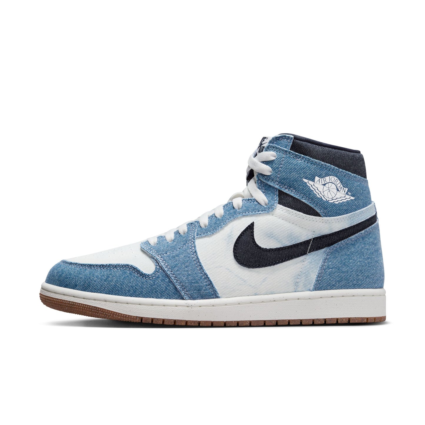 JORDAN 1 RETRO HIGH 'DENIM' - SUMMIT WHITE/OBSIDIAN/SUMMIT WHITE