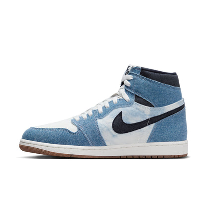 JORDAN 1 RETRO HIGH 'DENIM' - SUMMIT WHITE/OBSIDIAN/SUMMIT WHITE