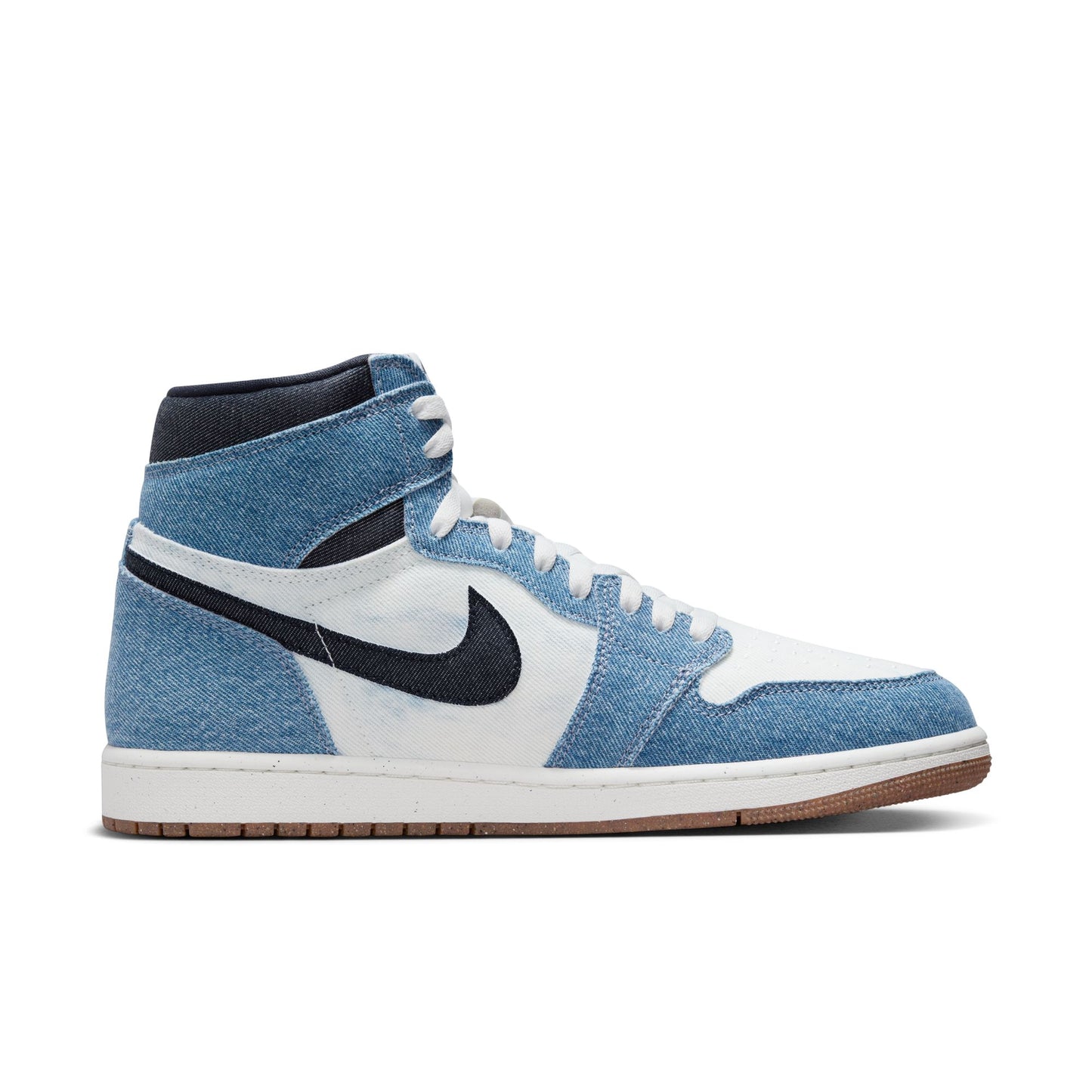 JORDAN 1 RETRO HIGH 'DENIM' - SUMMIT WHITE/OBSIDIAN/SUMMIT WHITE