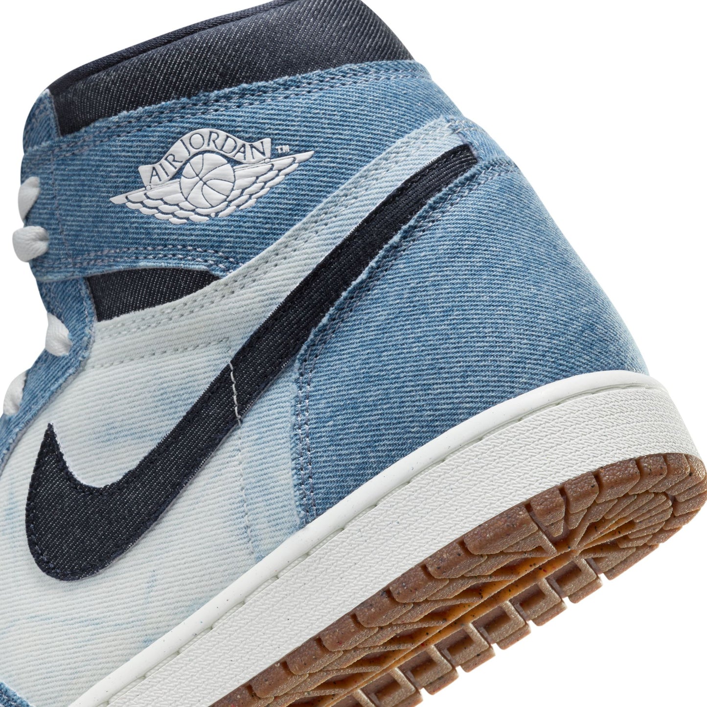 JORDAN 1 RETRO HIGH 'DENIM' - SUMMIT WHITE/OBSIDIAN/SUMMIT WHITE